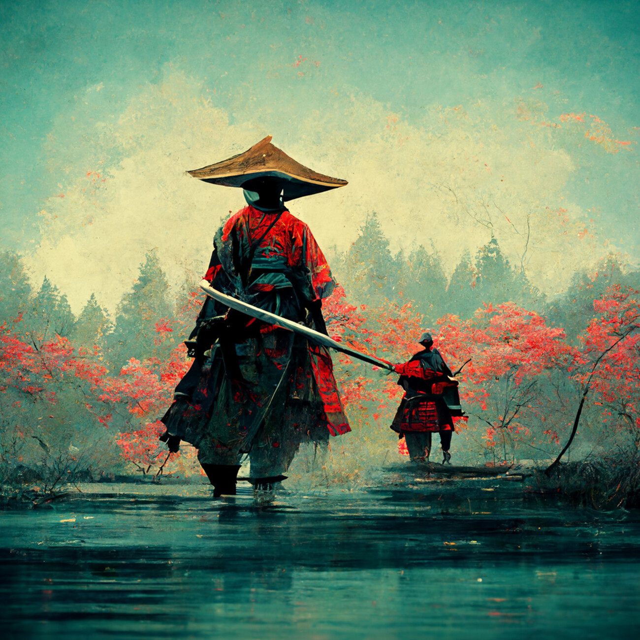 Illustration artistiques, Last Samurai