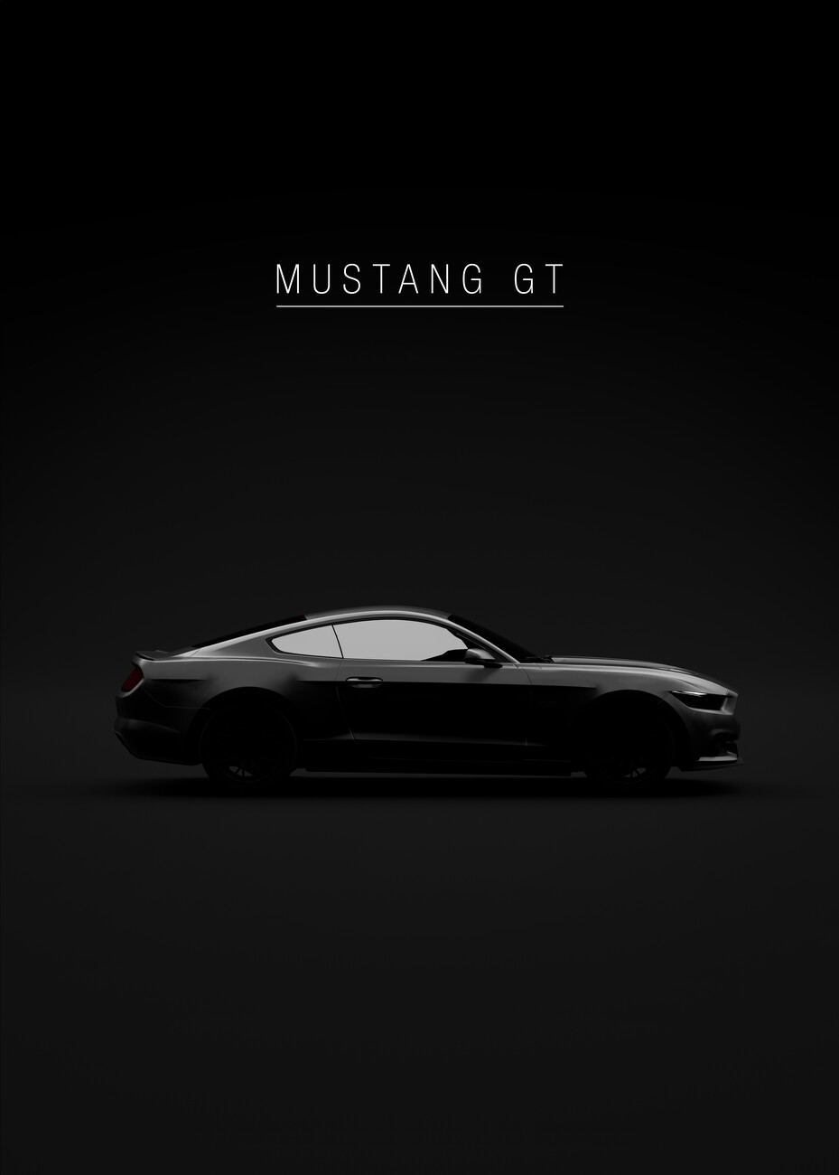 Poster, Bilde Mustang Europosters | Merchandise GT | 2015