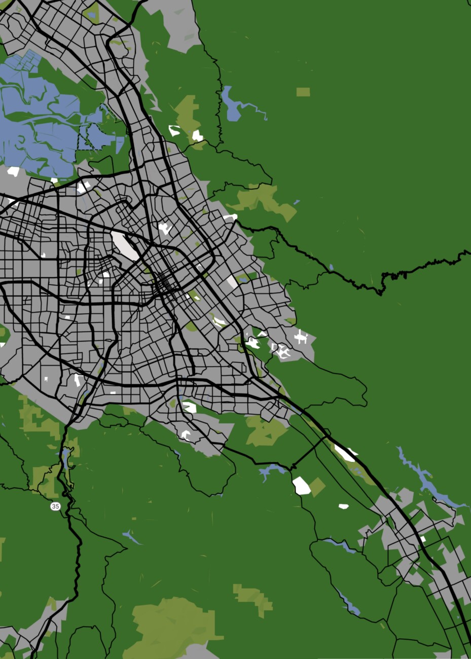 GTA 5 VS GTA SAN ANDREAS DEFINITIVE EDITION : LOS SANTOS MAP PLACES 