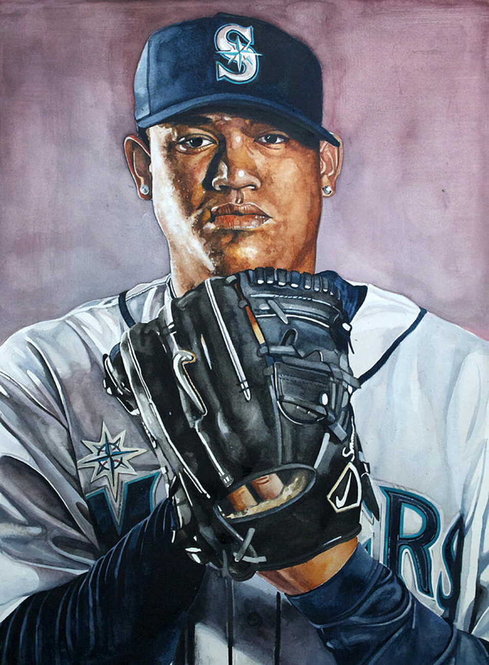 Wall Art Print F.Hernandez baseball player, Gifts & Merchandise