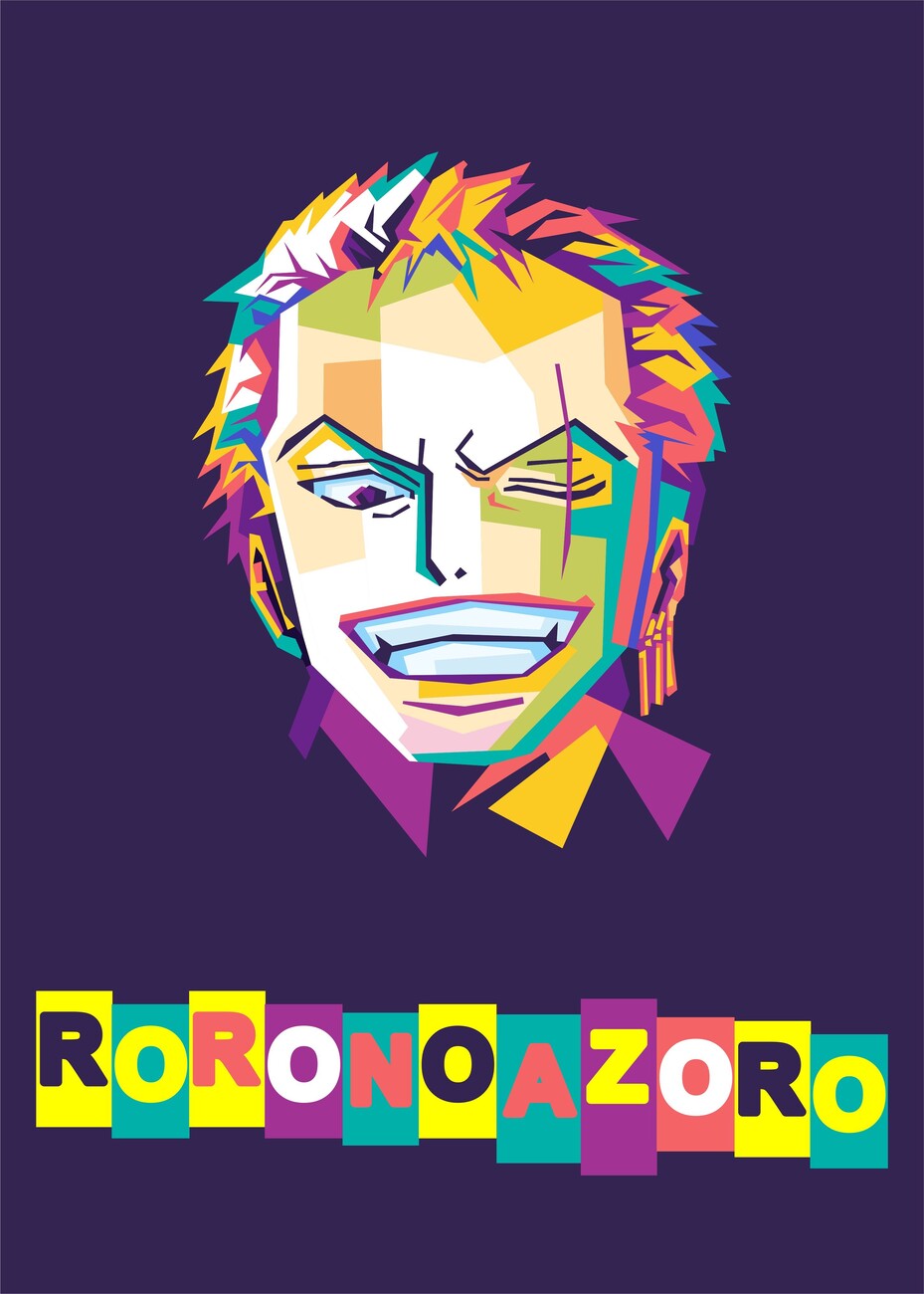 Art Print Anime Zoro