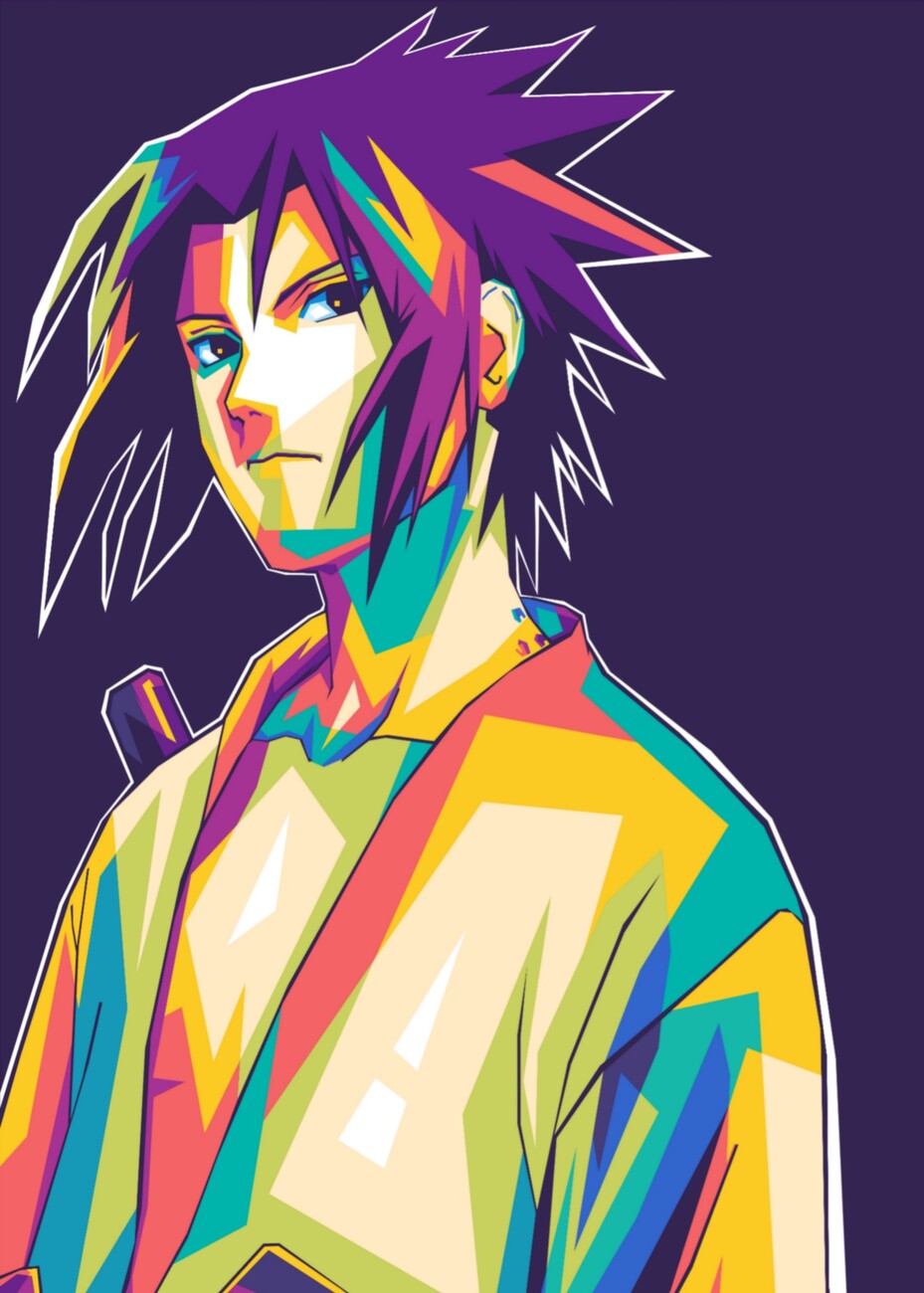 Wall Art Print | Sasuke Japanese Anime | Europosters