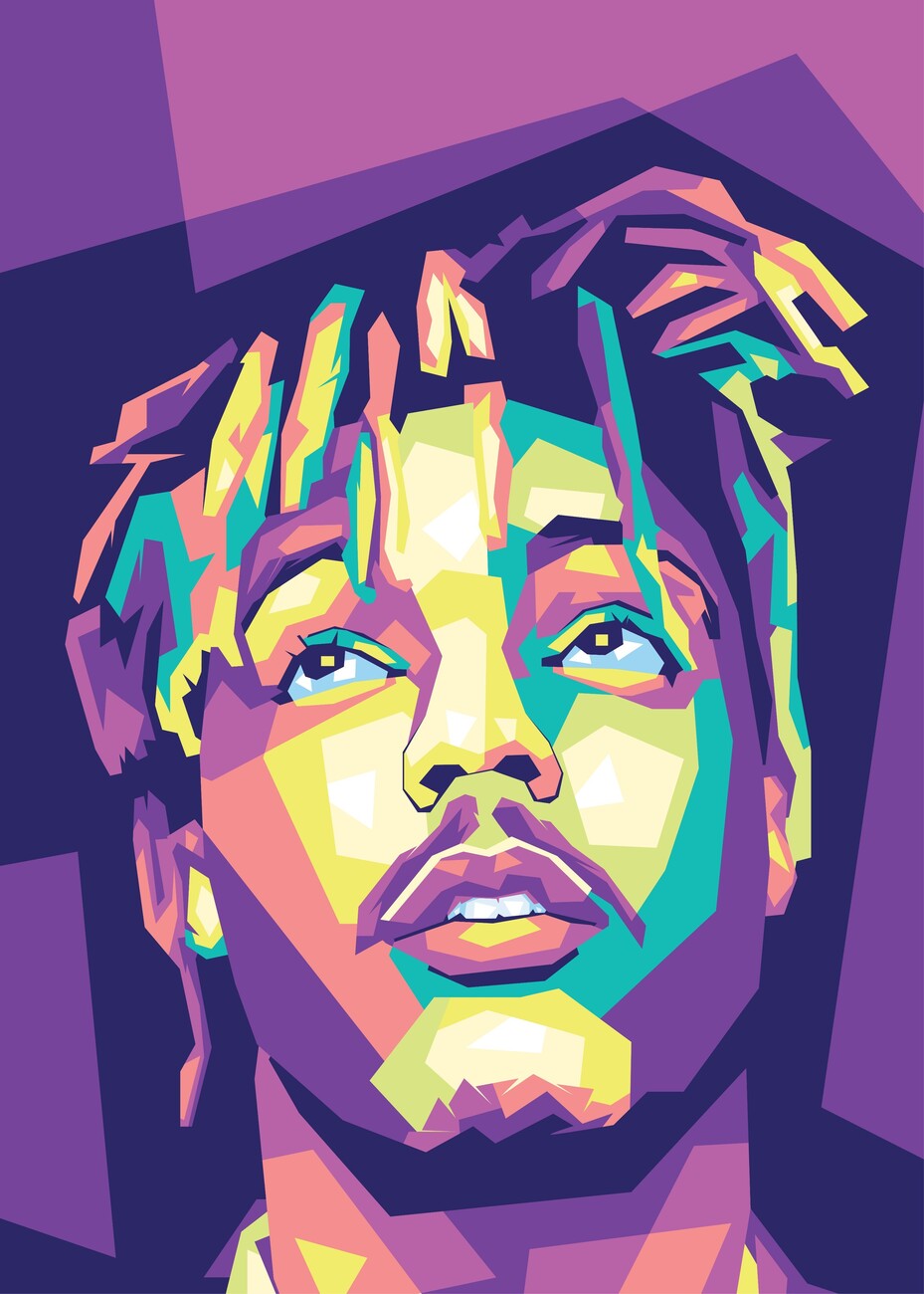 Wall Art Print Juice Wrld, Gifts & Merchandise