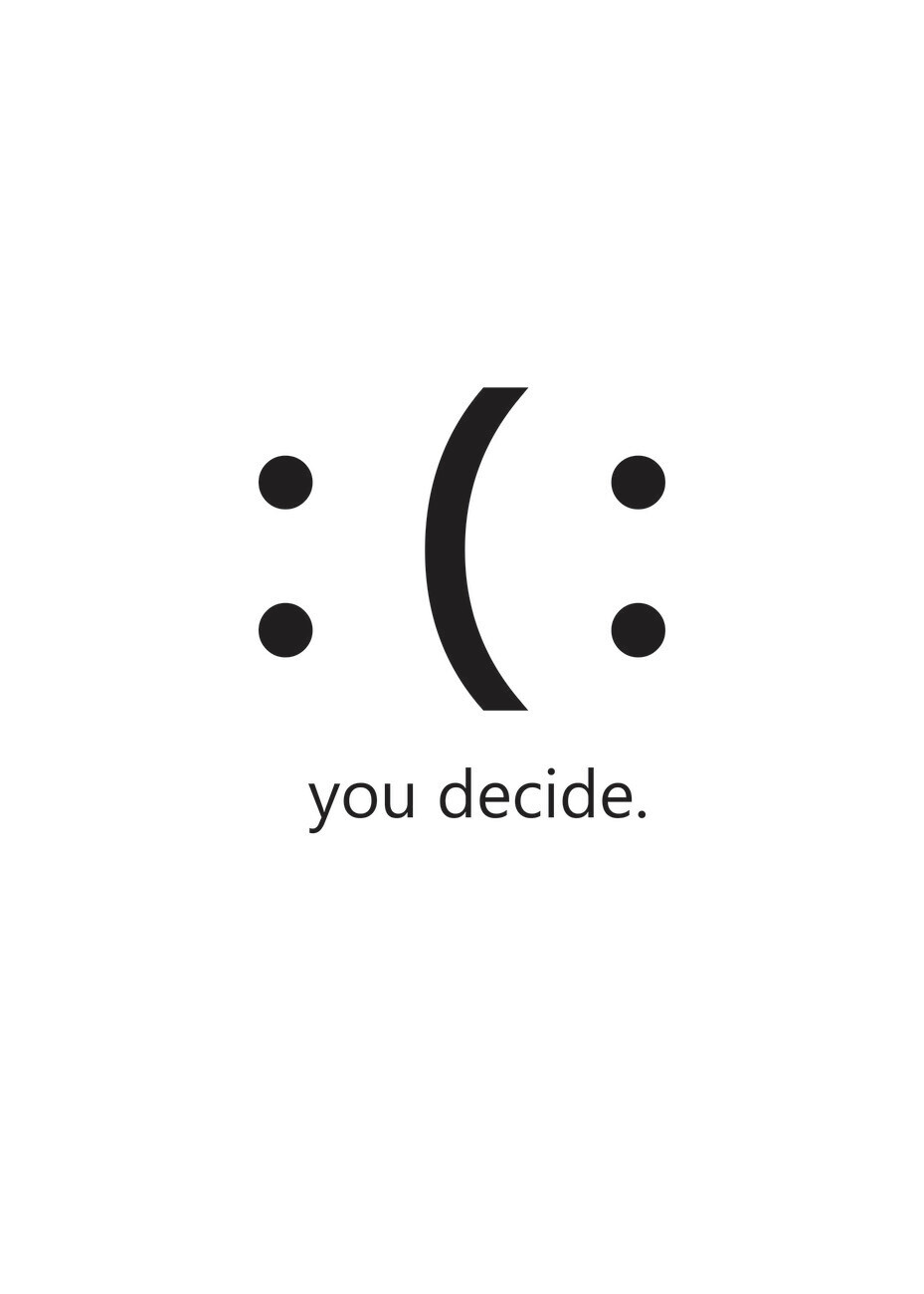 Künstlerische Illustration | You decide | Europosters