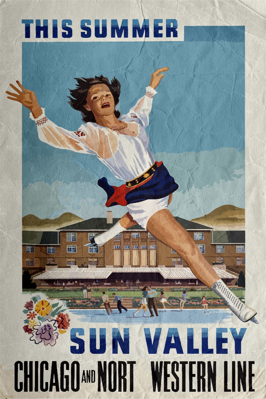 vintage summer posters