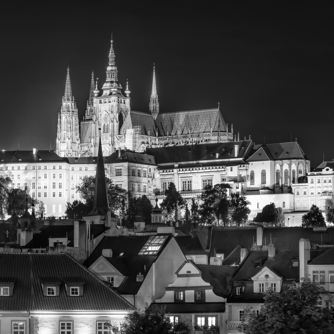 Art Photography Prague in Black & White