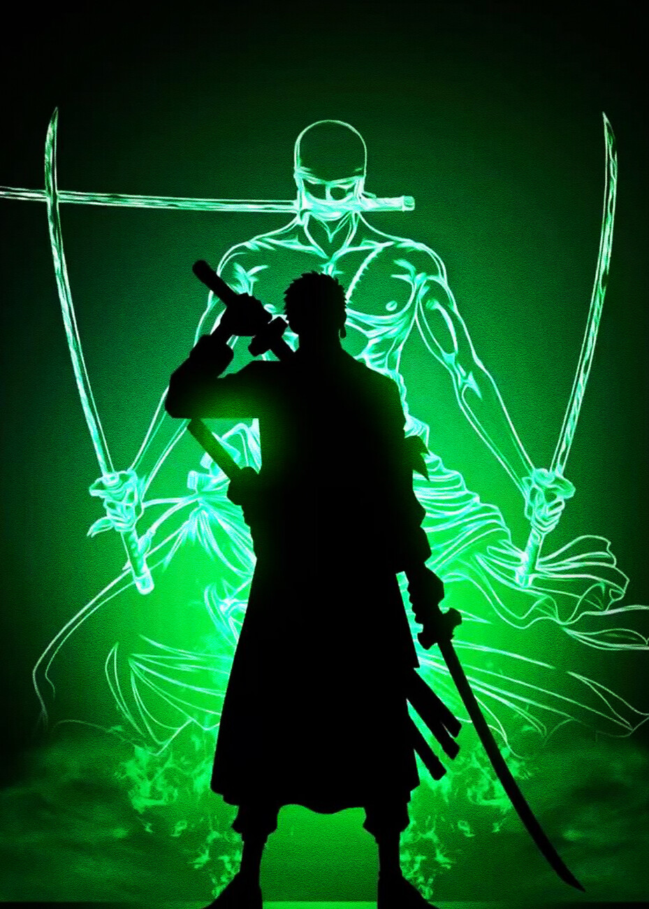 Wall Art Print | Green Swordsman | Europosters