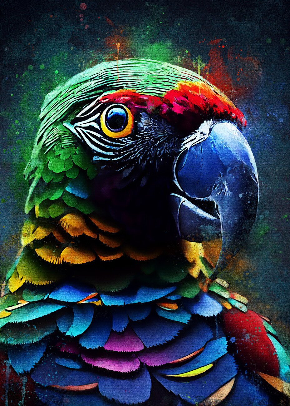 Parrot Poster 