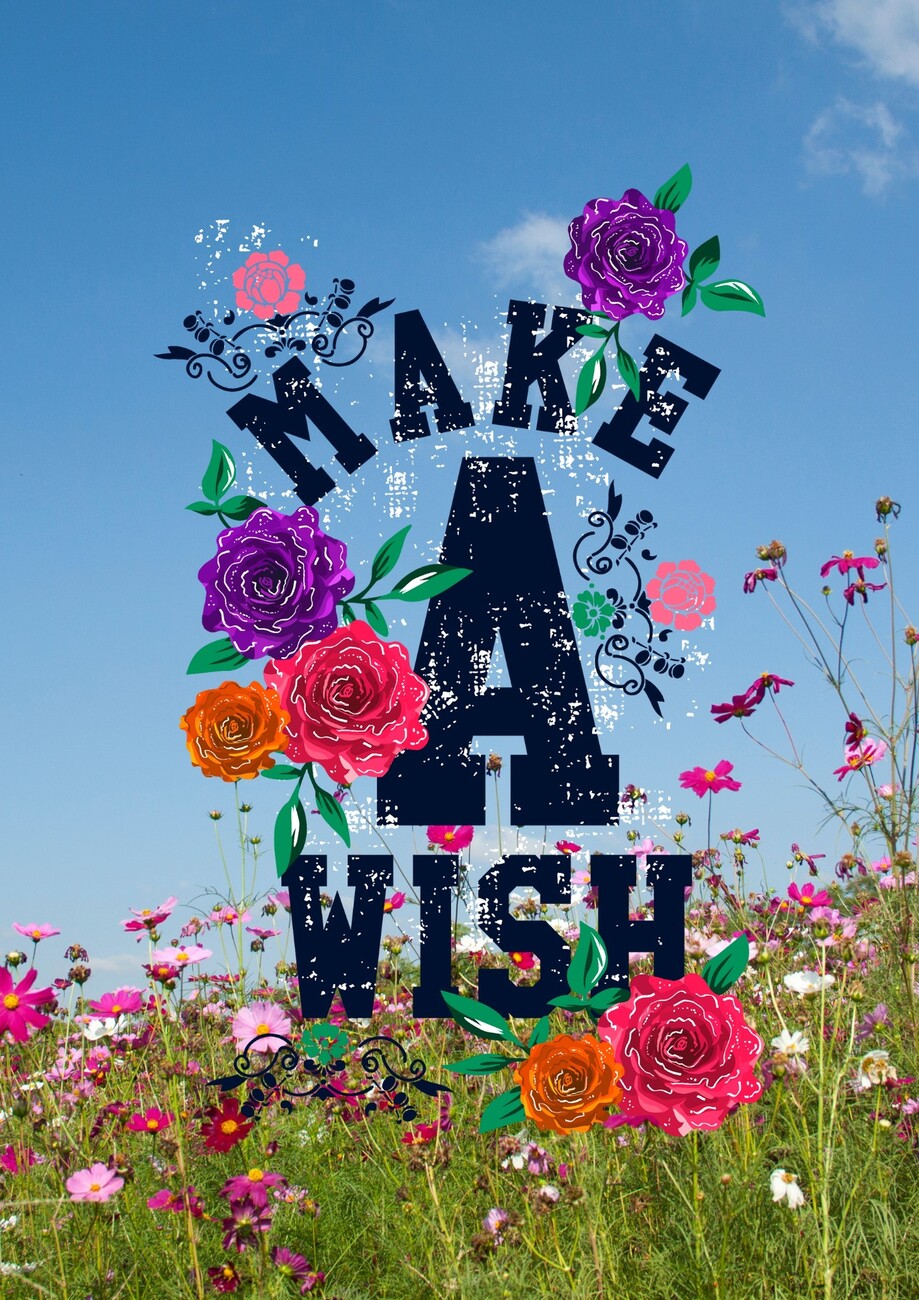 Wall Art Print a wish | make Europosters 