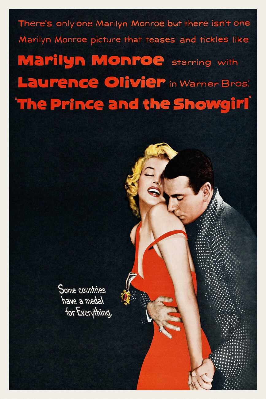 Fine Art Print The Prince and The Showgirl / Marilyn Monroe (Retro Movie)