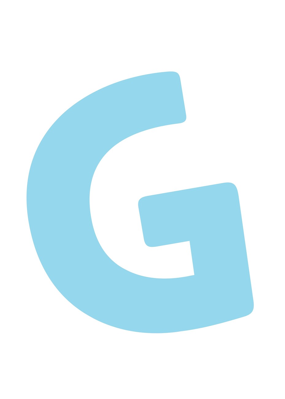 Blue Letter G