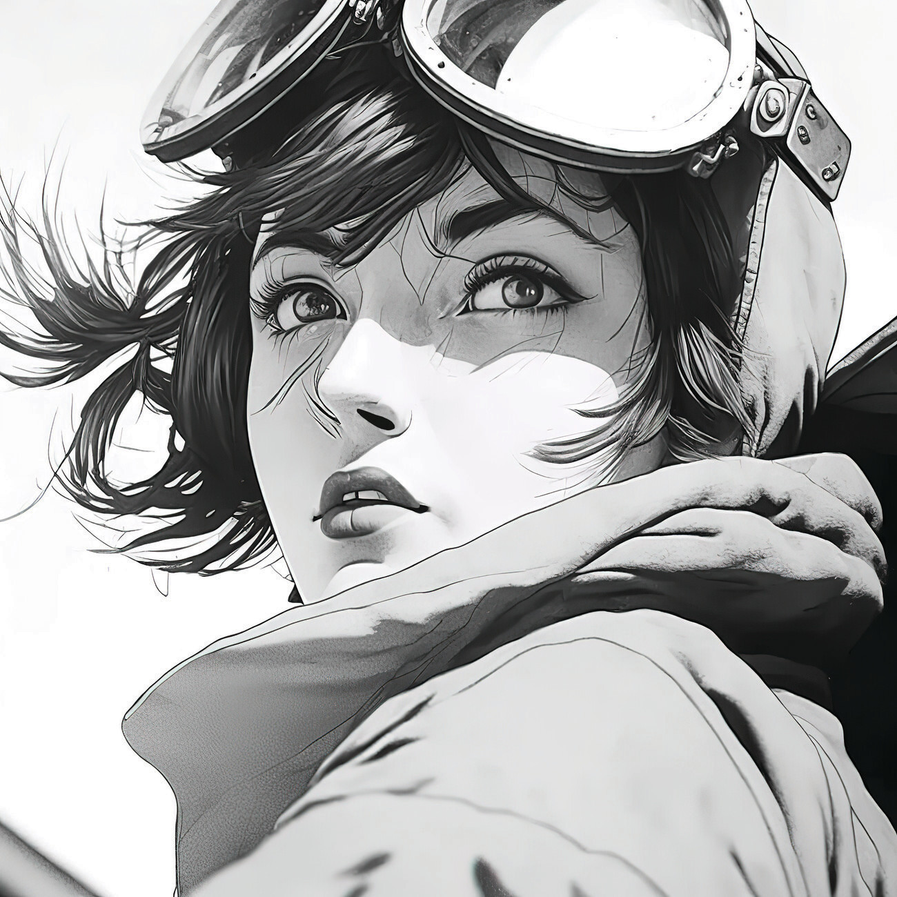 Anime Helicopter Pilot Girl by AbstractIntuitions on DeviantArt