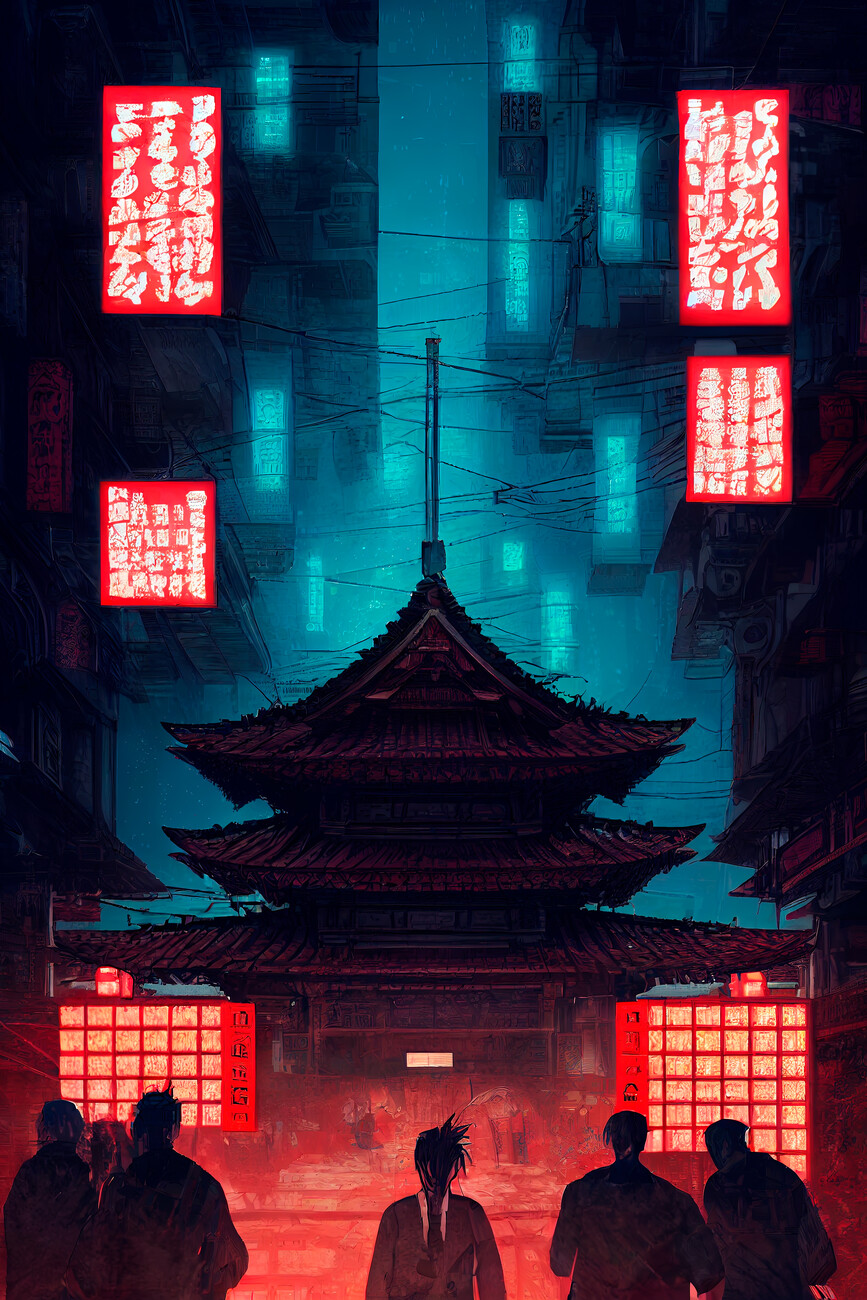 Visit to Japan iPhone Wallpaper  Cyberpunk aesthetic, Cyberpunk city,  Cyberpunk