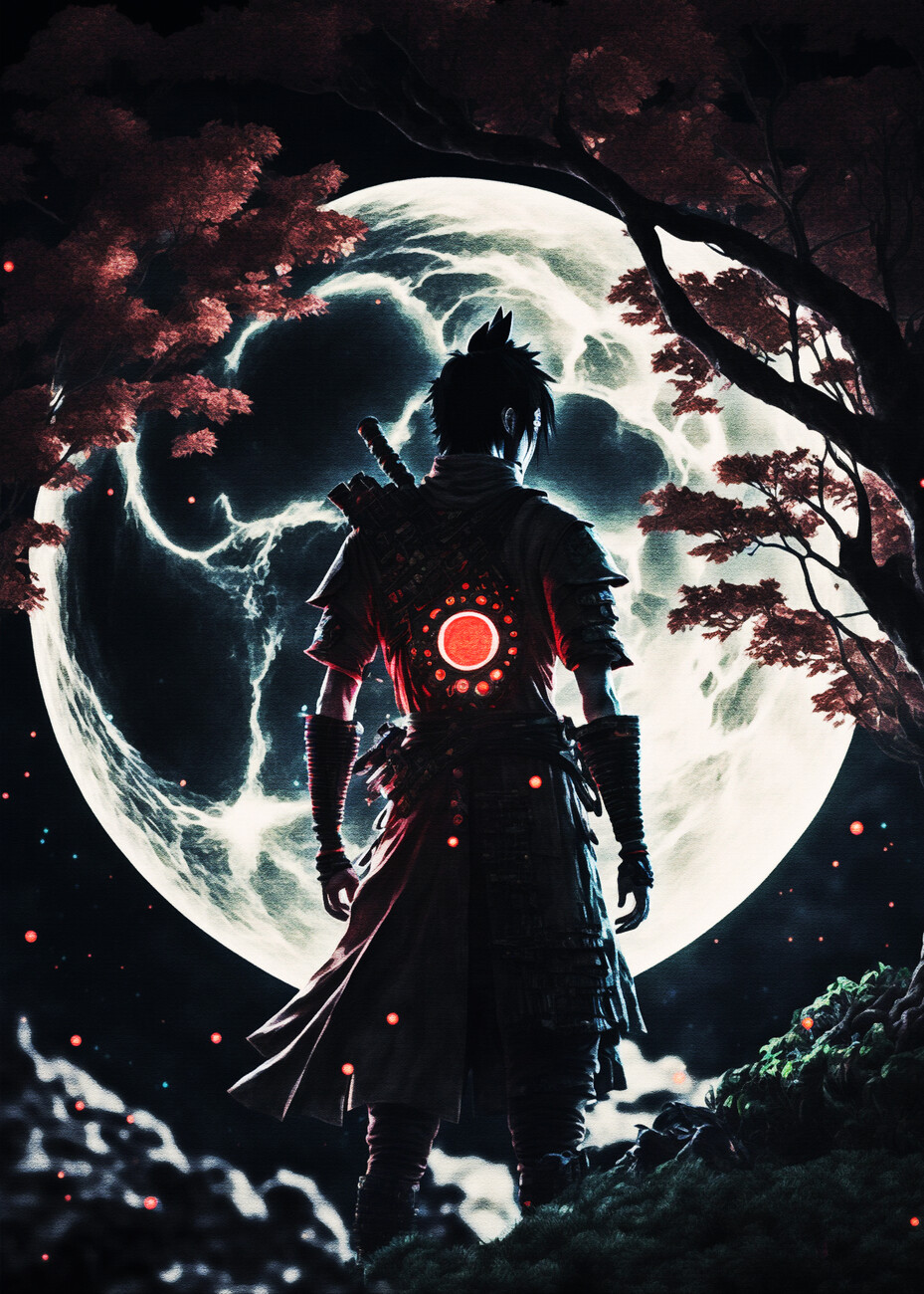 Art Poster Shinobi Moon