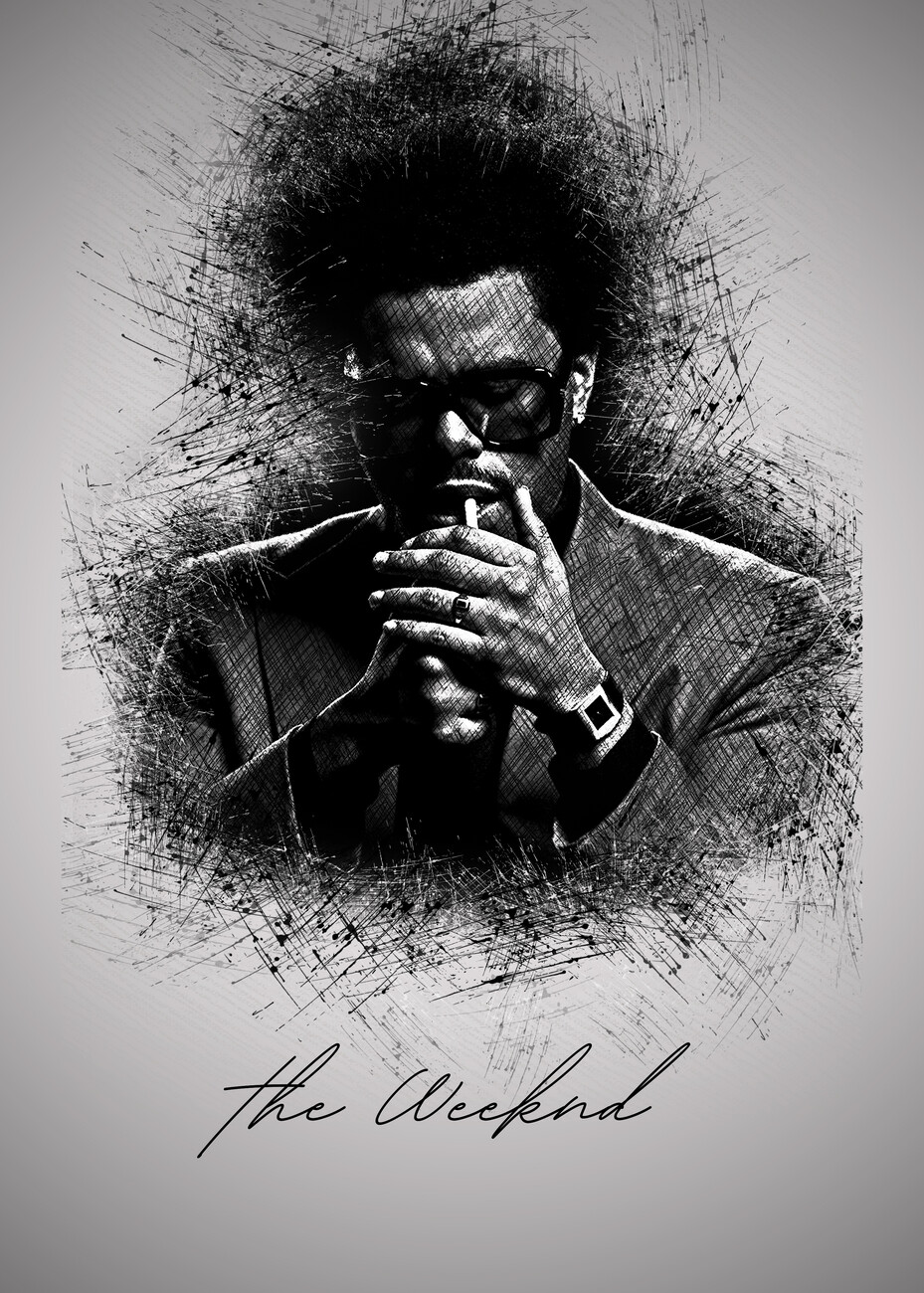 The Weeknd Poster , poster the weeknd 