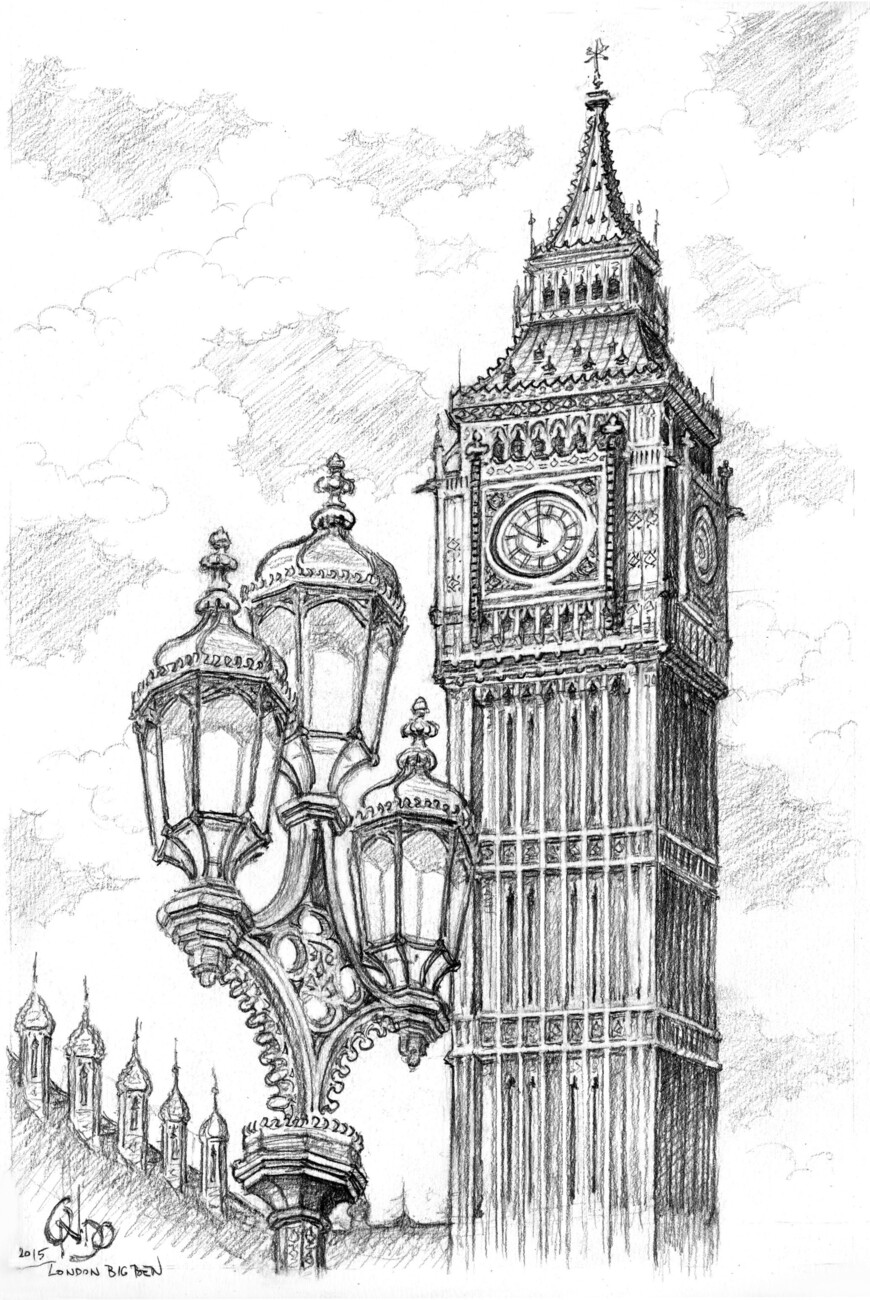 Big Ben Clock Tower, Posters, Art Prints, Wall Murals