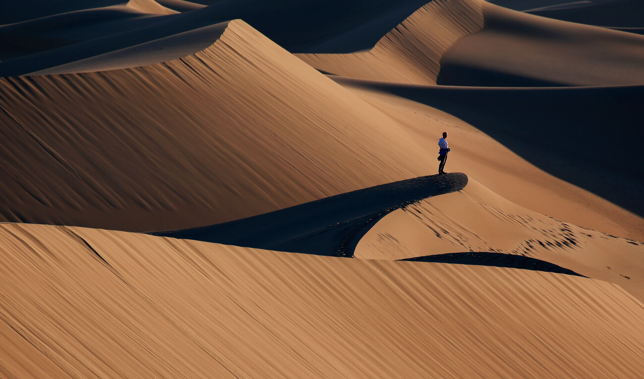 Konstfotografering Death Valley