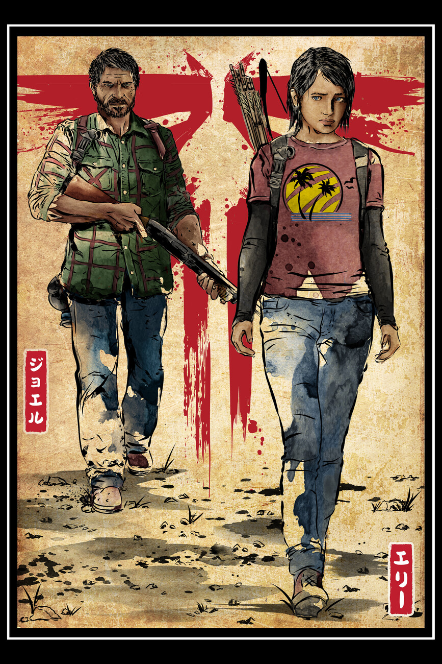 The Last Of Us Part 2 Poster Ellie - Posters buy now in the shop