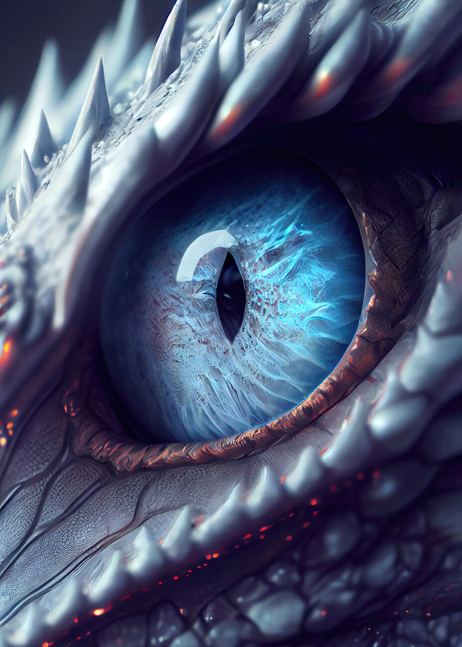 dragon eyes art