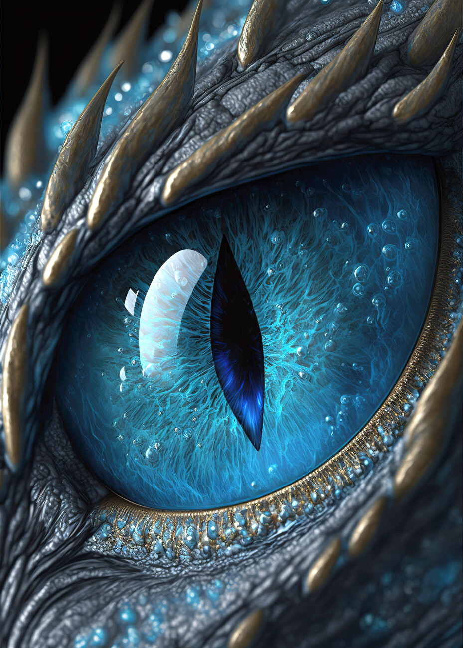 blue dragon eye