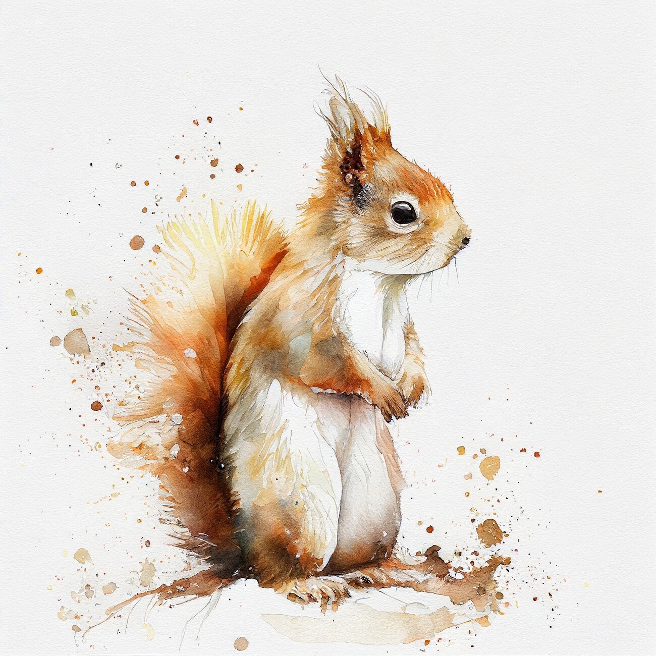 squirrel art