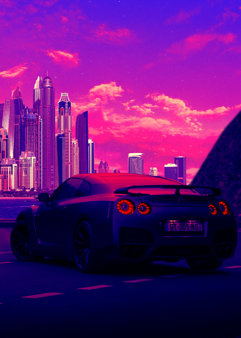 R36 Nissan Gtr Canvas Prints for Sale