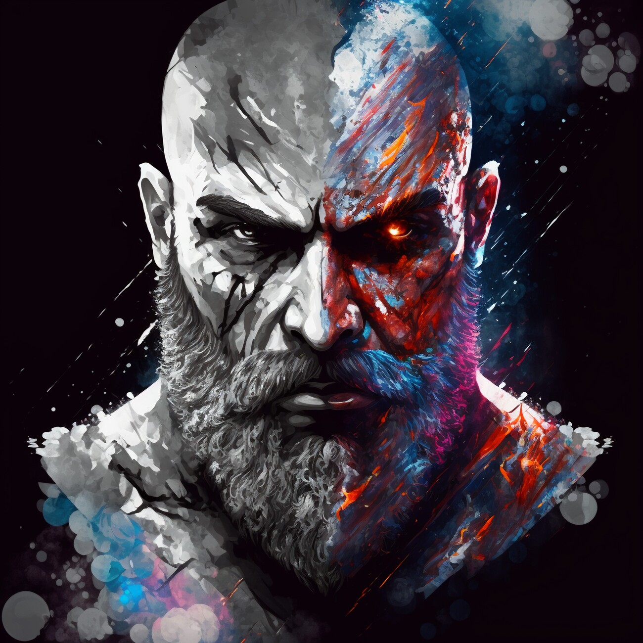 Poster GOD OF WAR 3 - hades | Wall Art, Gifts & Merchandise 