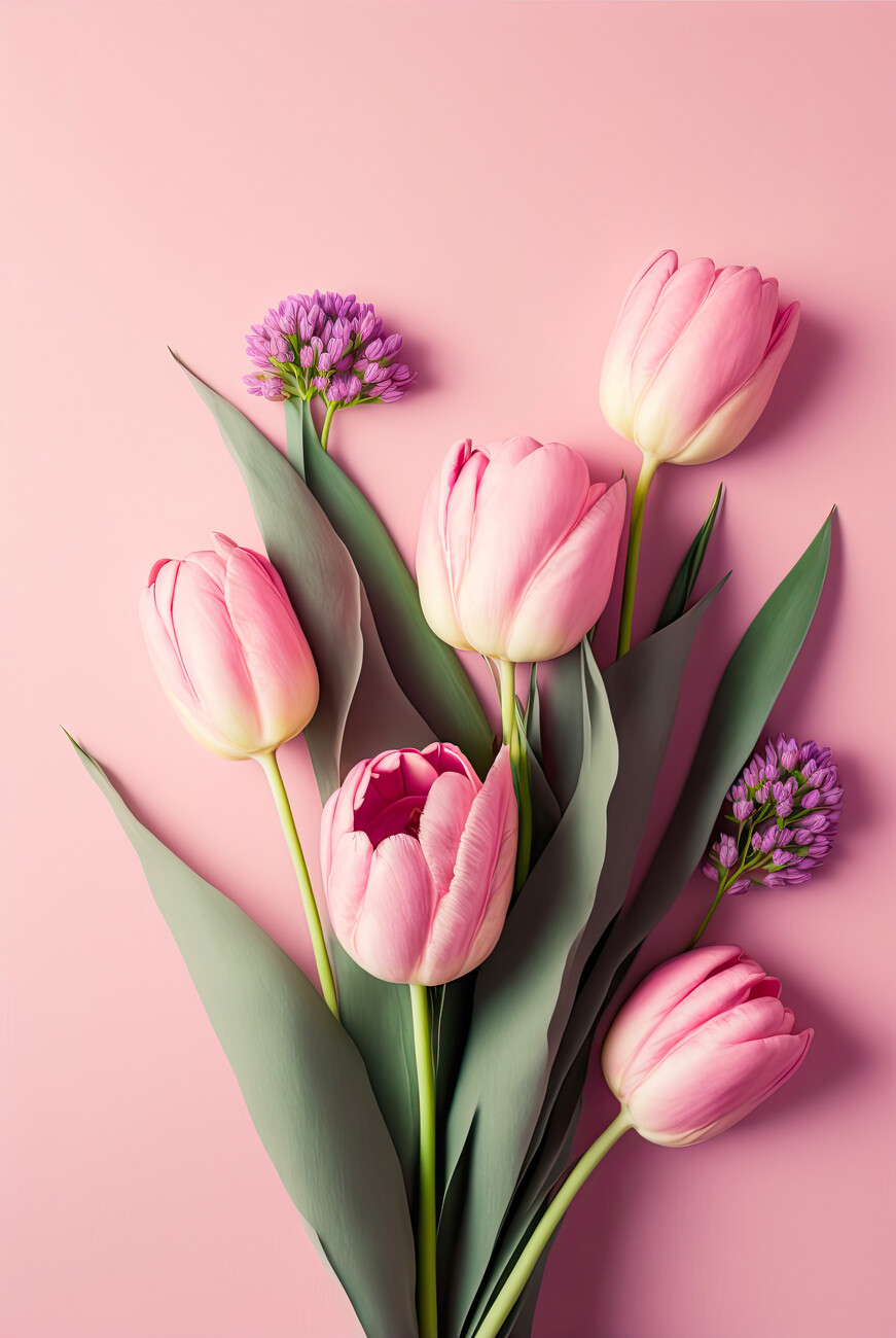 Tulips wallpaper clearance