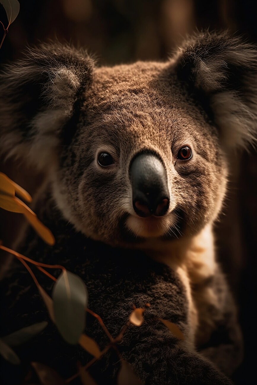Wall Art Print | Koala portrait | Europosters