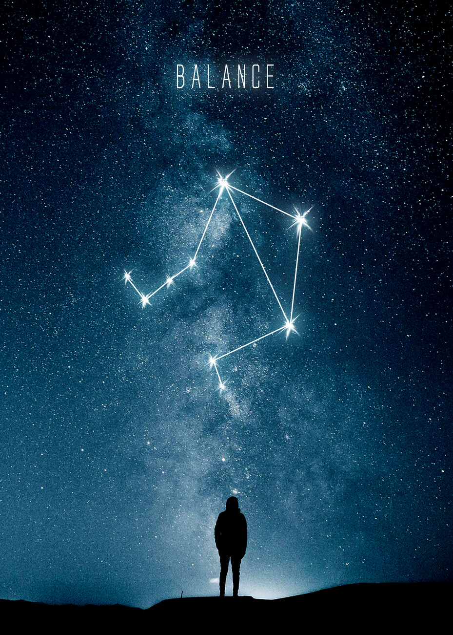Poster mural Constellation
