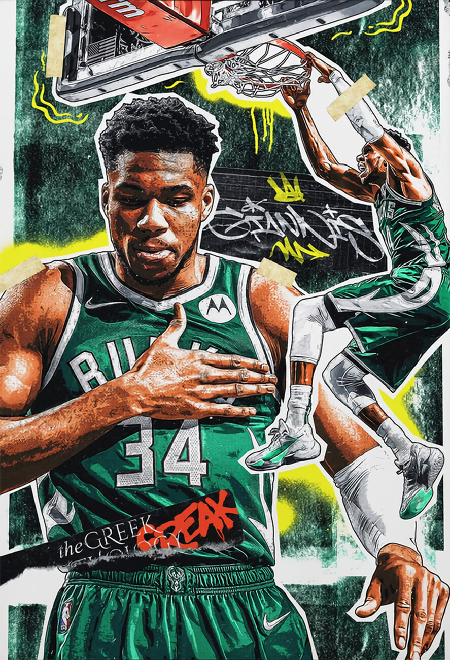 Affiche poster - Basketball 02