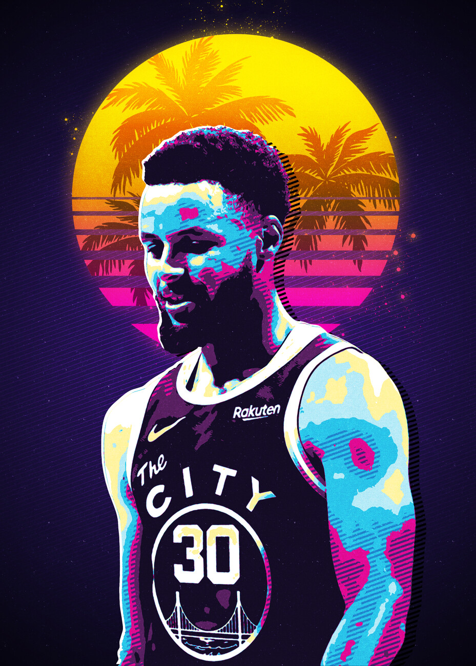Art Poster NBA Player