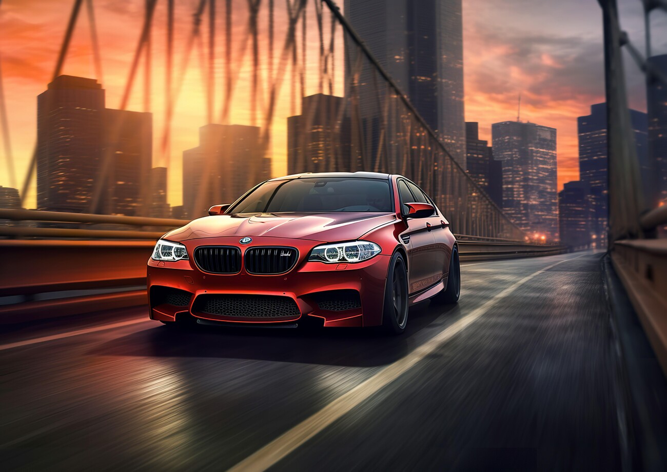 bmw red cars wallpapers