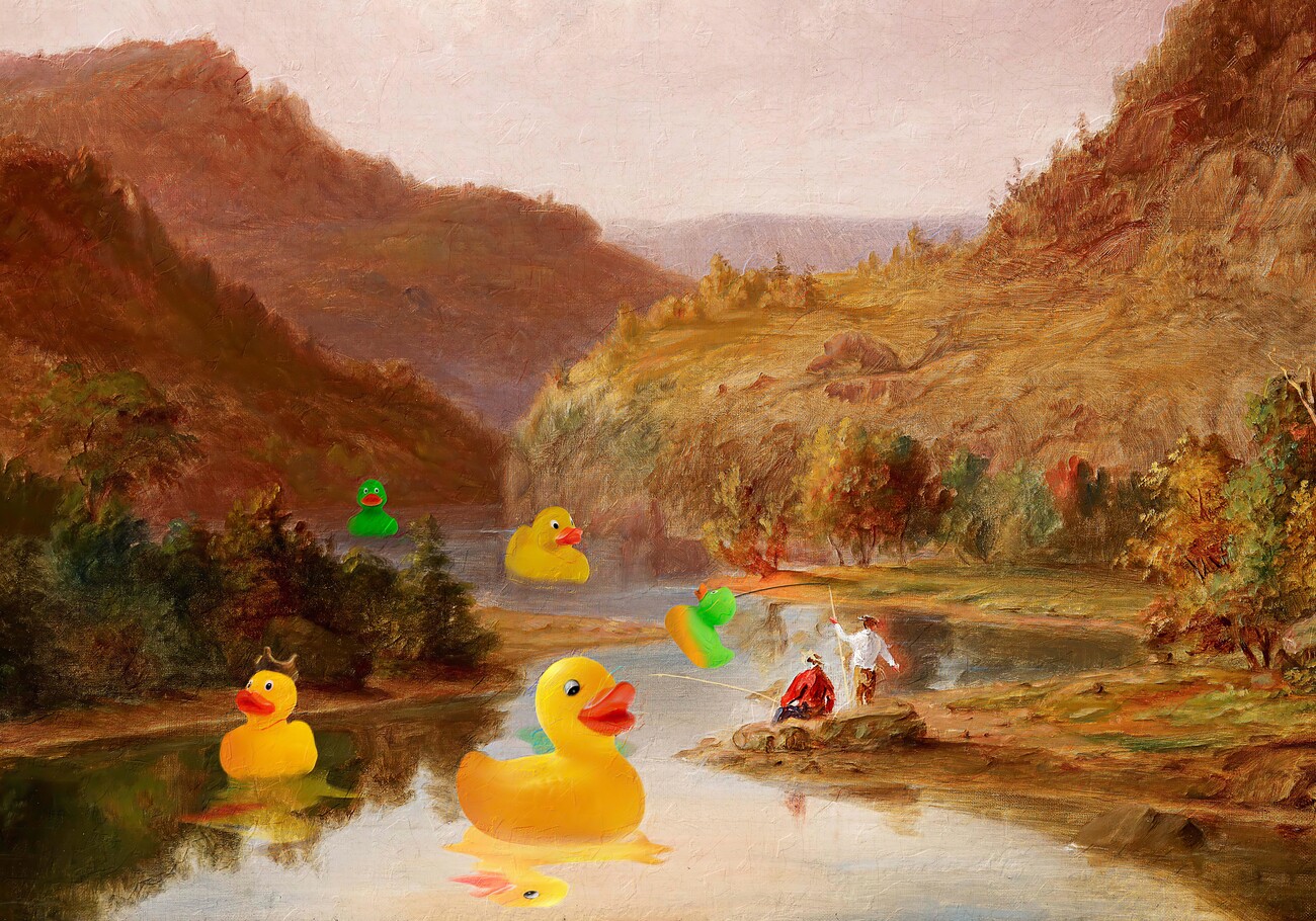 Illustration Rubber Duck Day