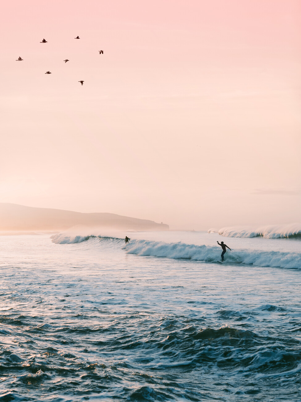 sunset surfing wallpapers