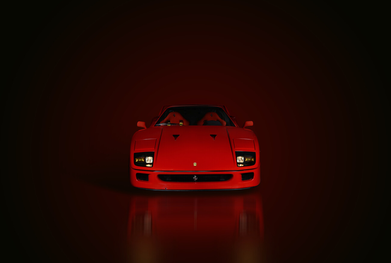 Poster, stampa F40 Retro Car Auto, Regali & Merch