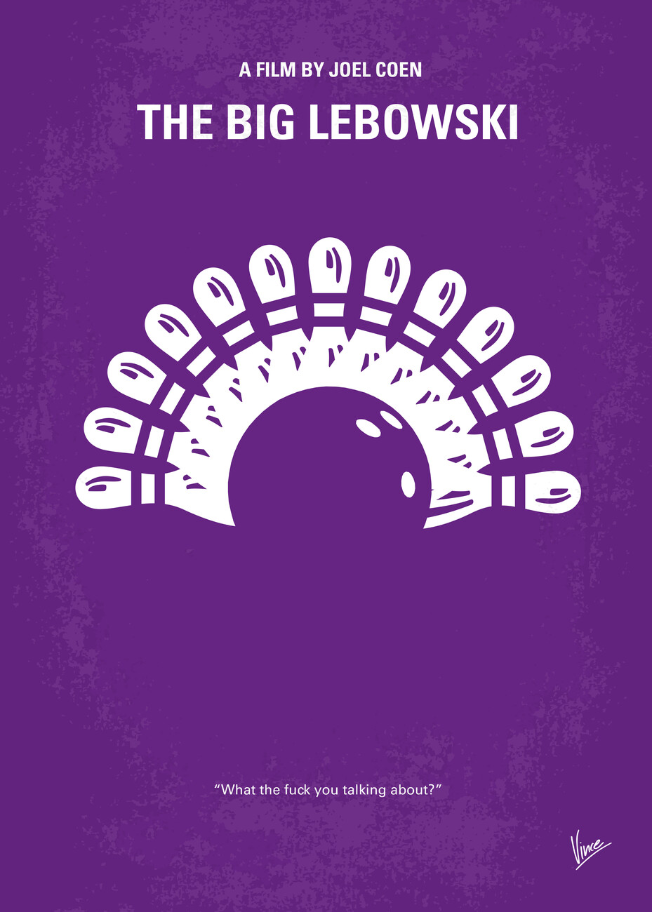 Wall Art Print | No010 Big Lebowski | Europosters