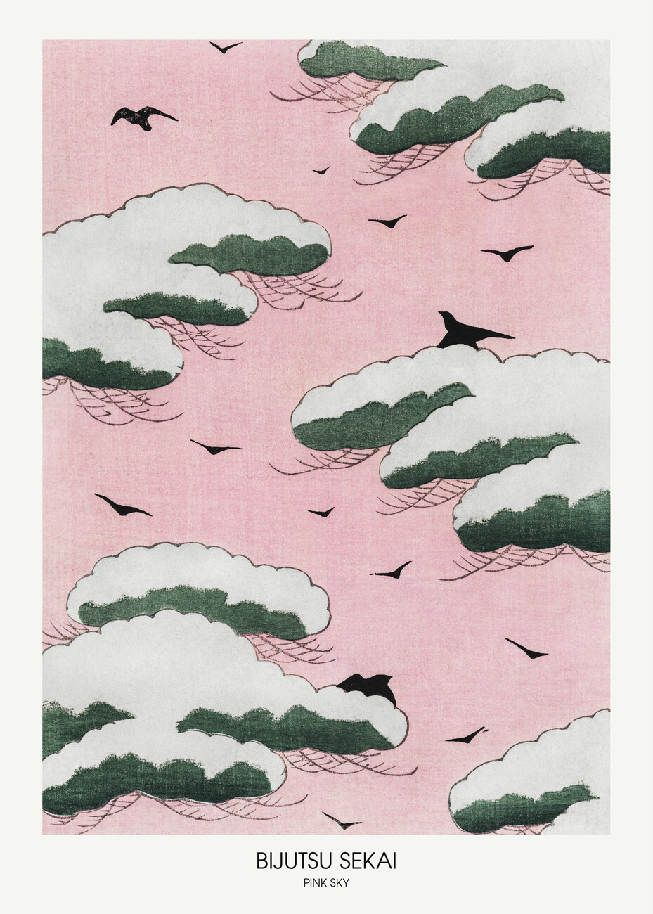 Illustration Pink Sky