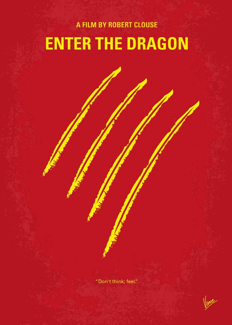 enter the dragon wallpaper