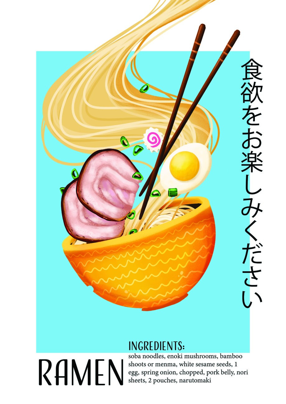 Wall Art Print | Ramen recipe | Europosters