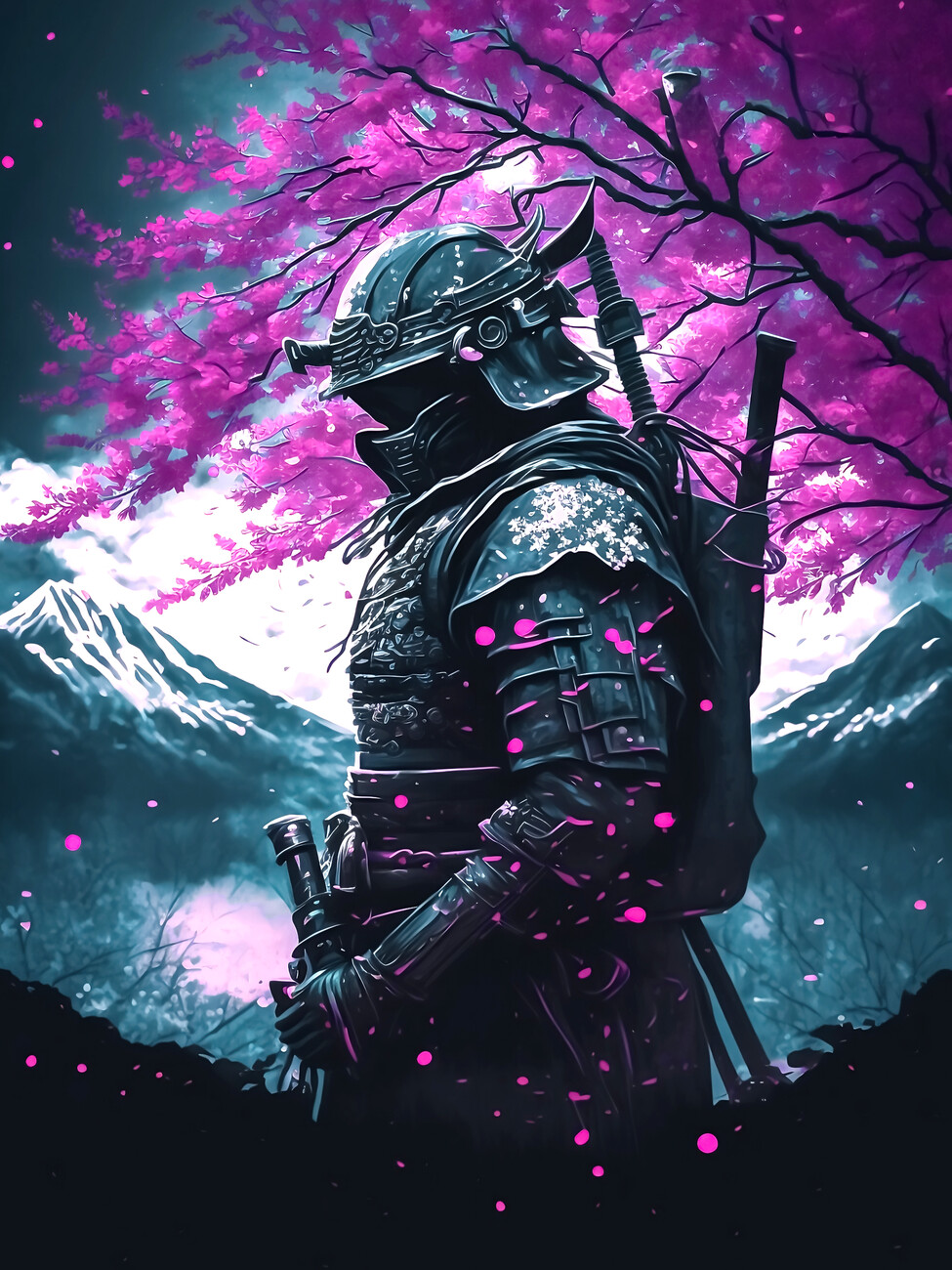 japanese swordsman art