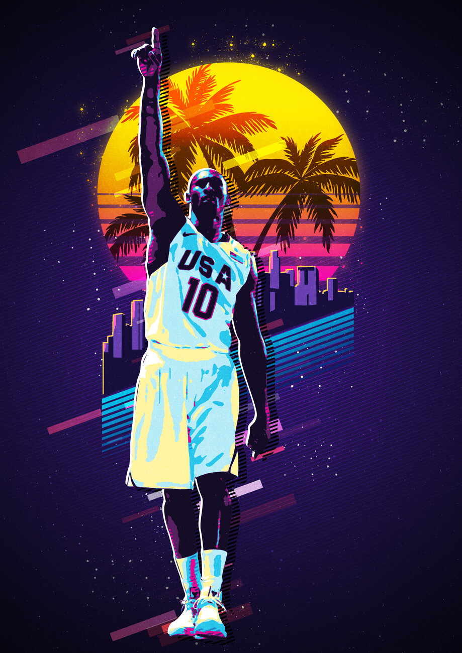 Art Poster kobe bryant basketball