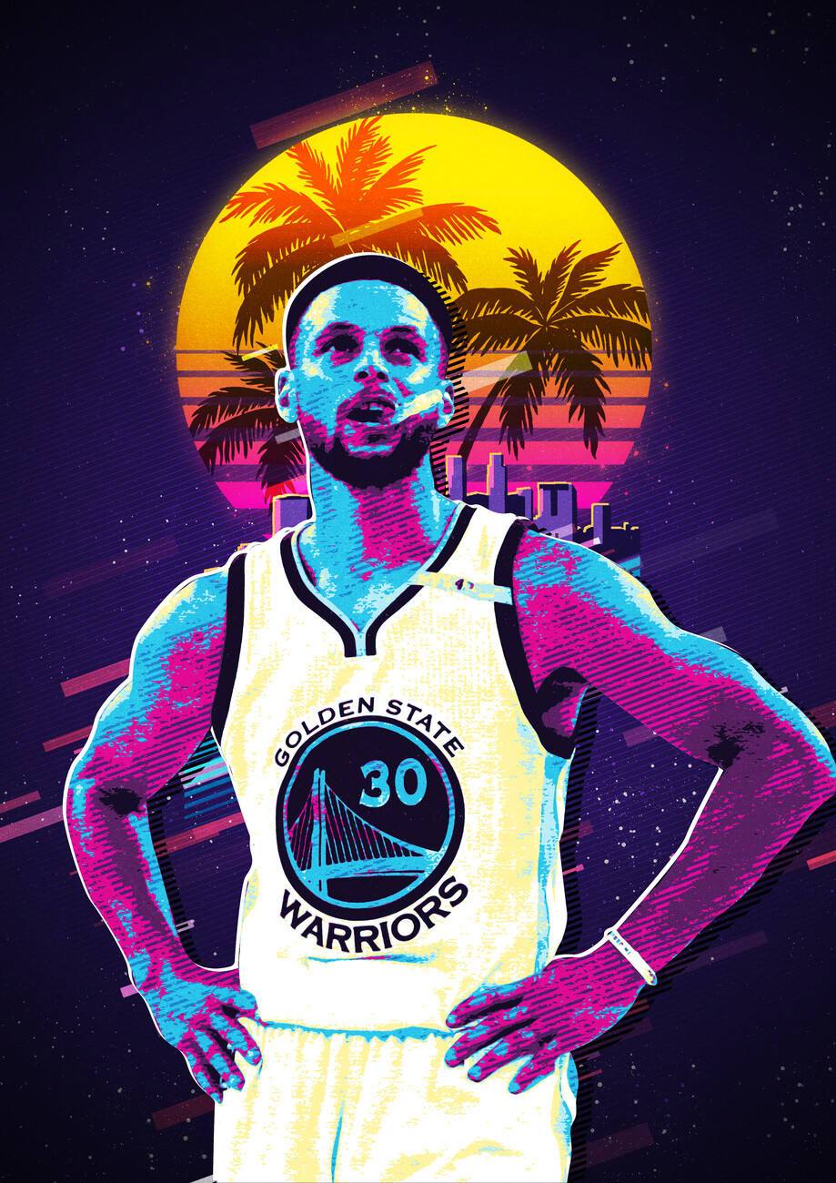 Stephen Curry T shirt Poster