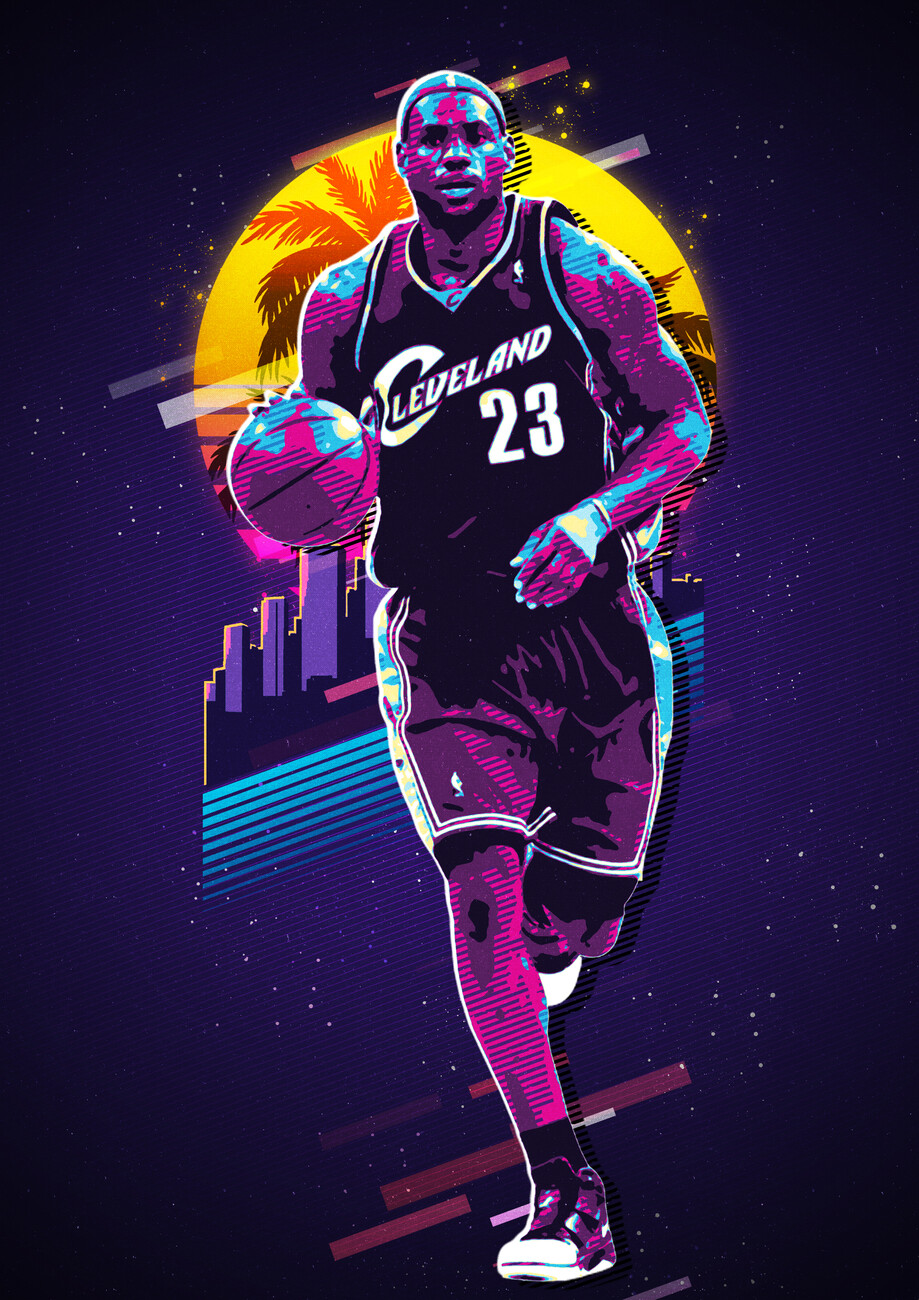 Lebron James, purple, nba, HD phone wallpaper