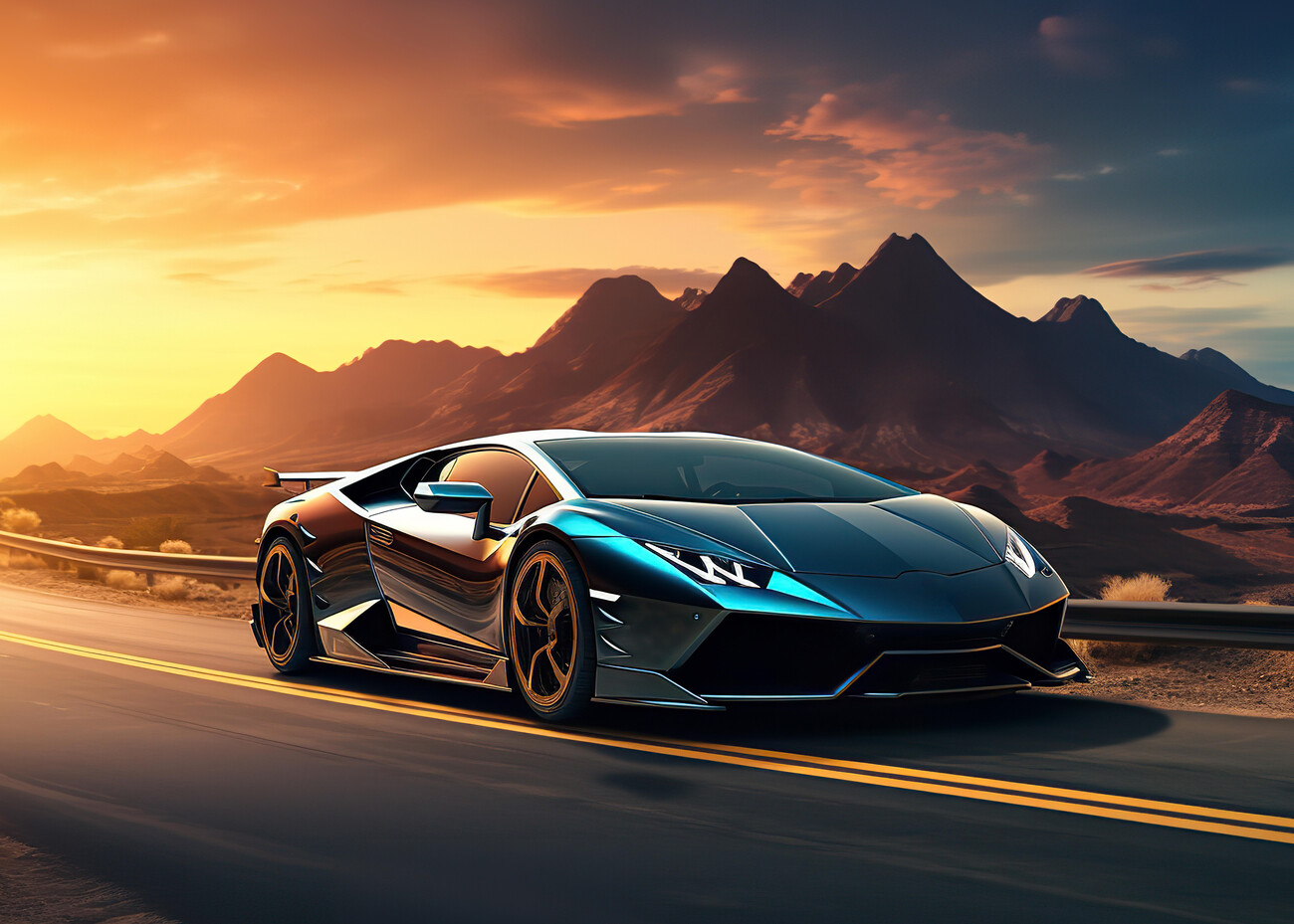 Wall Art Print Lamborghini Car | Gifts & Merchandise | Abposters.com