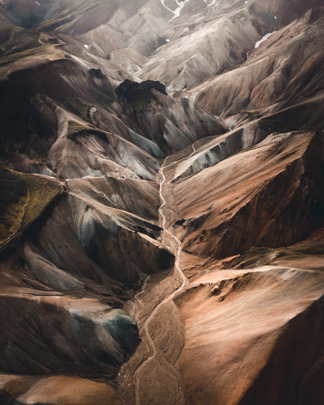 Umělecká fotografie Landmannalaugar, Witold Ziomek, (30 x 40 cm)