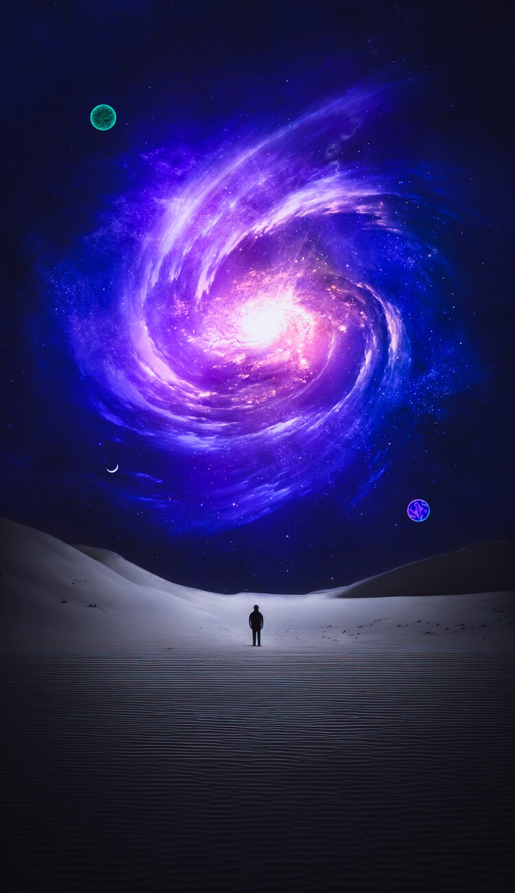 Wall Art Print, Galaxy