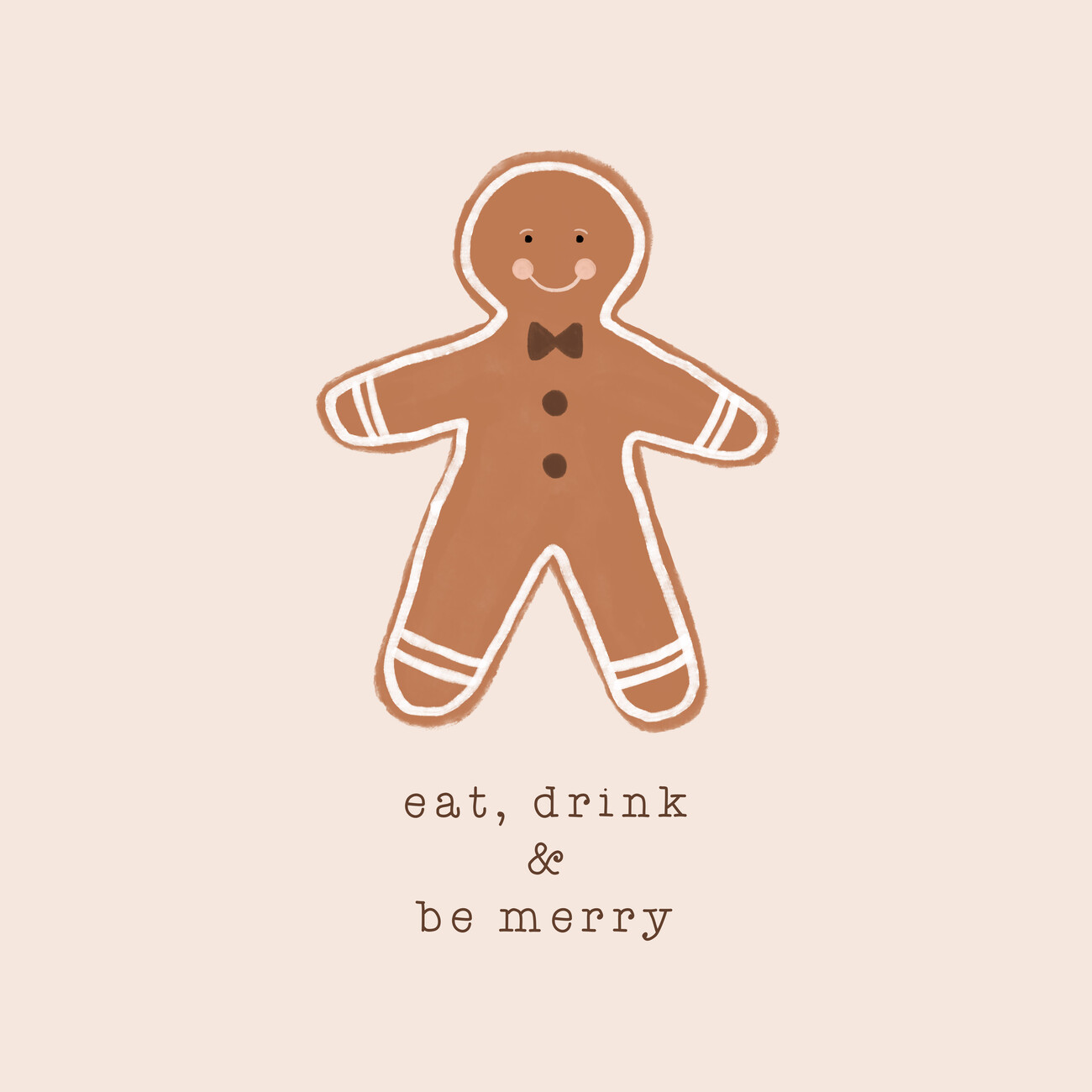 Ilustração artísticos, Eat Drink & Be Merry