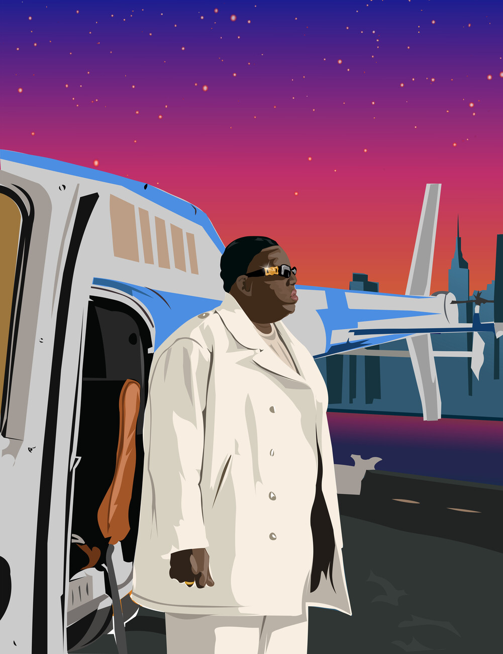 Wall Art Print biggie smalls, Gifts & Merchandise