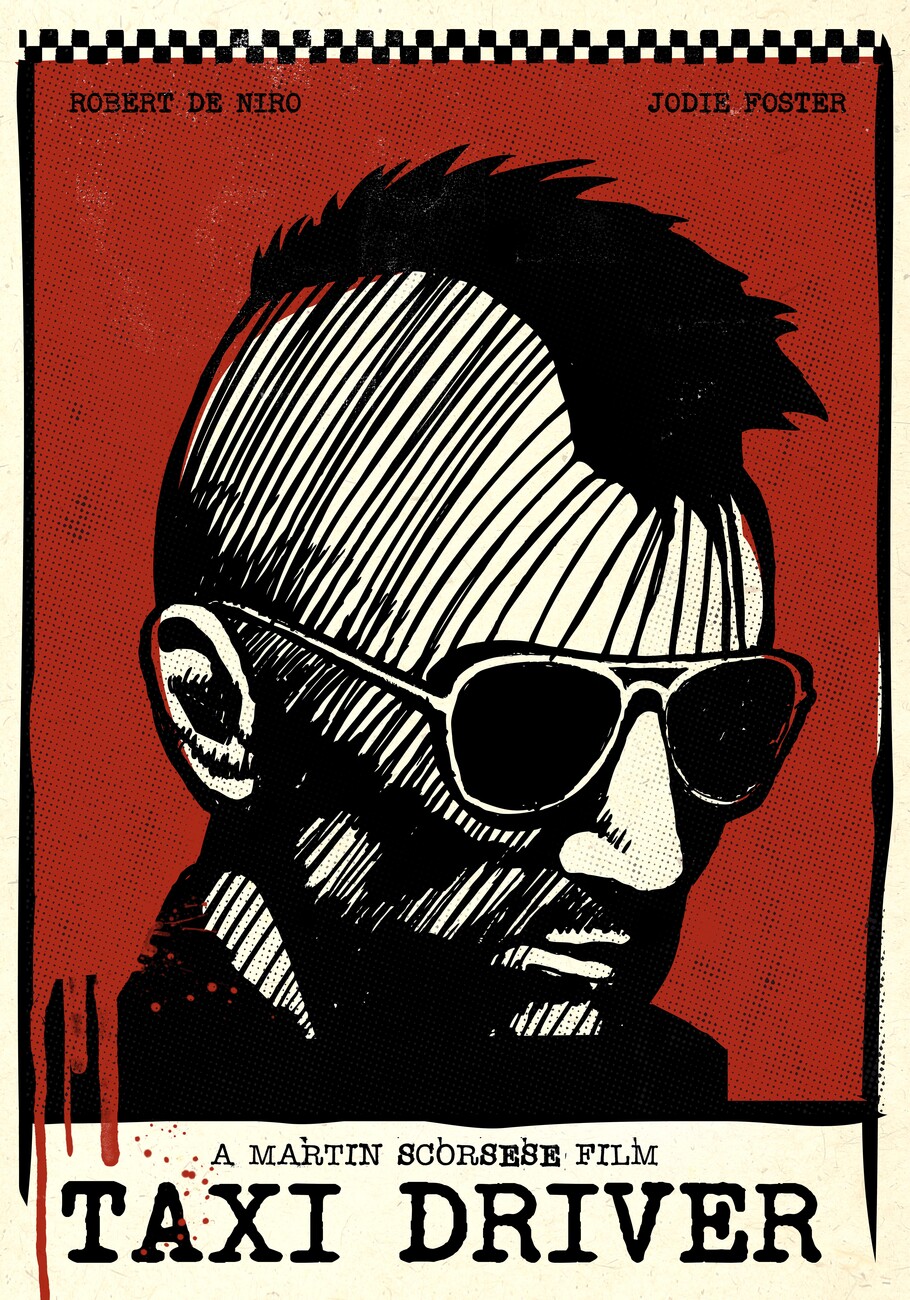 Illustration Taxi Driver